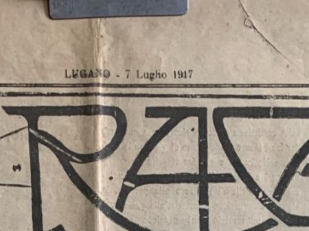 Dokumente: Ticino - Lugano - "Il Ragno" - 1917 – Gebraucht aus Sorengo von 74in 2