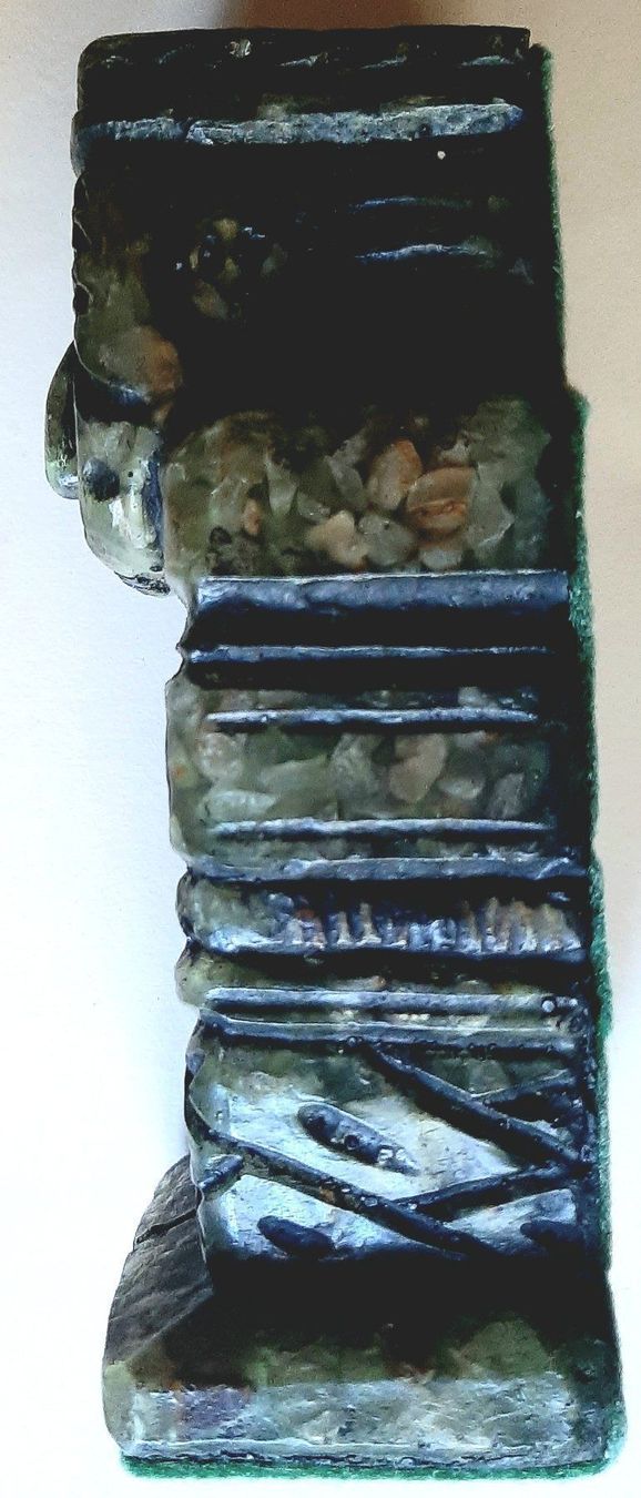 Figuren: Statuette en pierre Sud-américaine – Gebraucht aus Montet (Glâne) von Koada2 1
