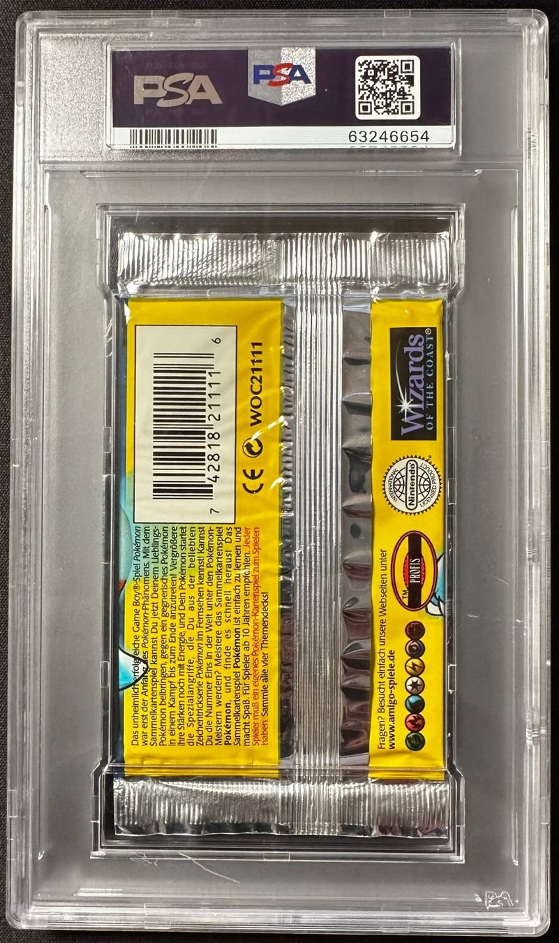 Pokémon Carte collezionabili: PSA 9 Pokémon Base Set 1st Edition Blastoise Booster Deutsch – Nuovo (secondo la descrizione) da Müswangen venduto da sil_lq7s 1