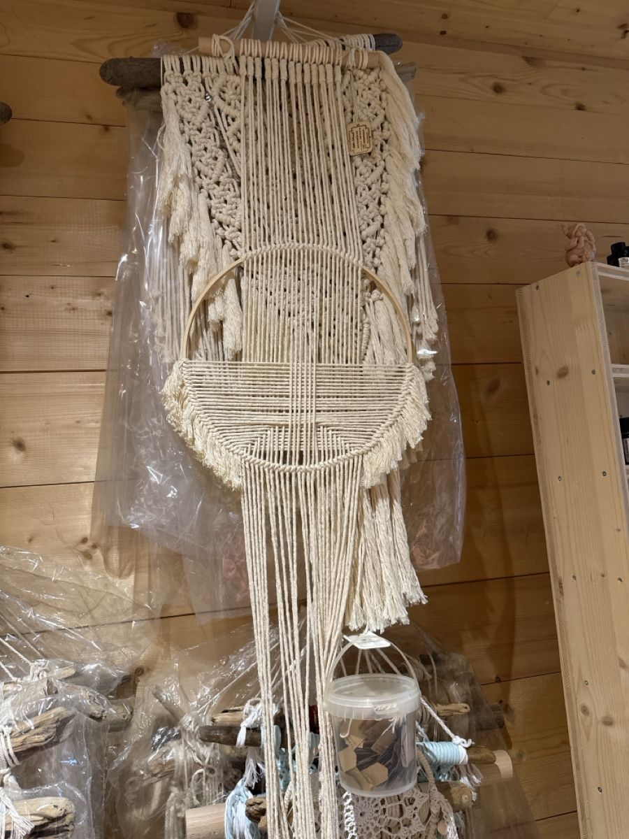 Toutes les décorations: Macrame Wall Hanging Driftwood Boho Chic – Neuf (Voir description) à Neirivue par naz_z28w 2