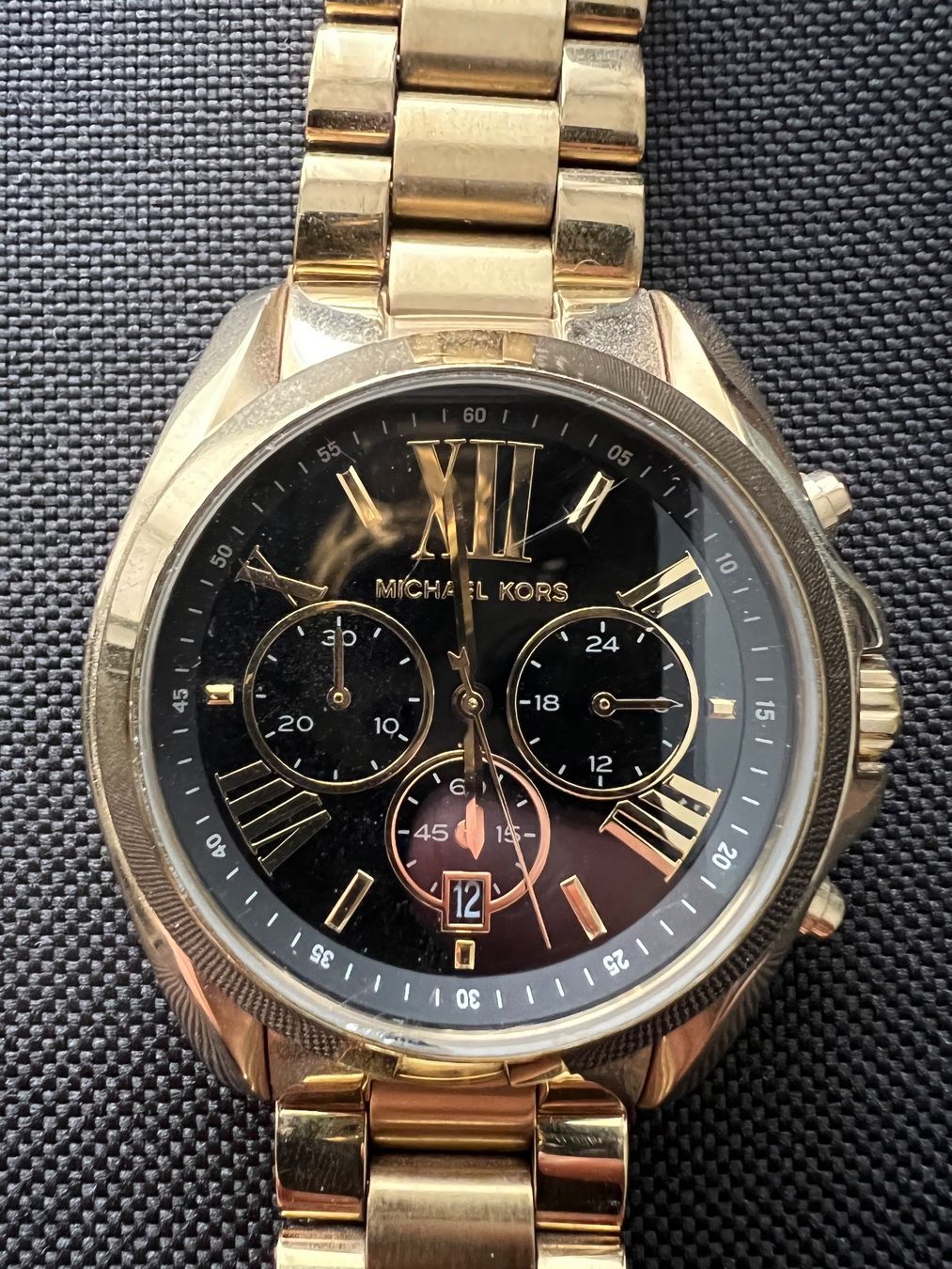 Michael Kors Uhren: Michael Kors Herrenuhr Gold – Gebraucht aus Lufingen von  4