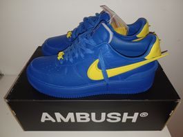 Nike Air Force 1 Low Ambush Royal Blue Yellow Taglia 43