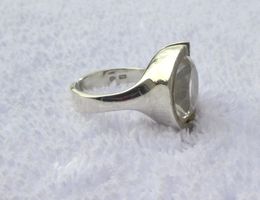 Silberring Fingerring Ring 925er Kristall