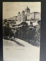 Ansichtskarte Bern Parlamentsgebäude gelaufen 1911