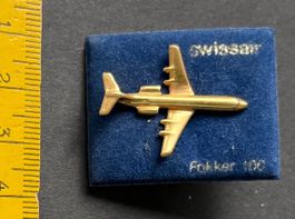 Swissair Fokker 100/ Pin