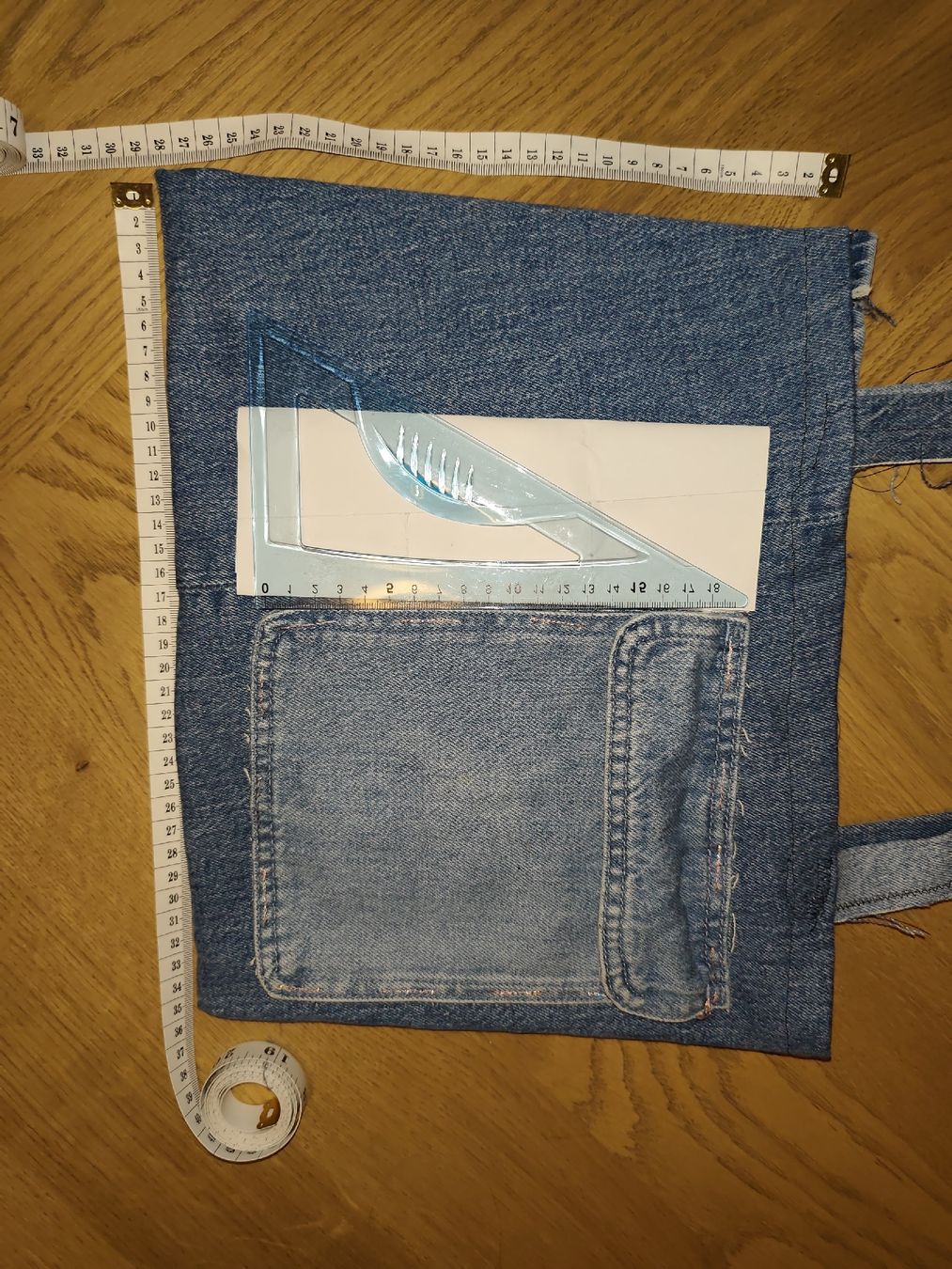 Elodie Borse: Handmade Denim Tote Bag – Nuovo (secondo la descrizione) da Zürich venduto da one_deal 4