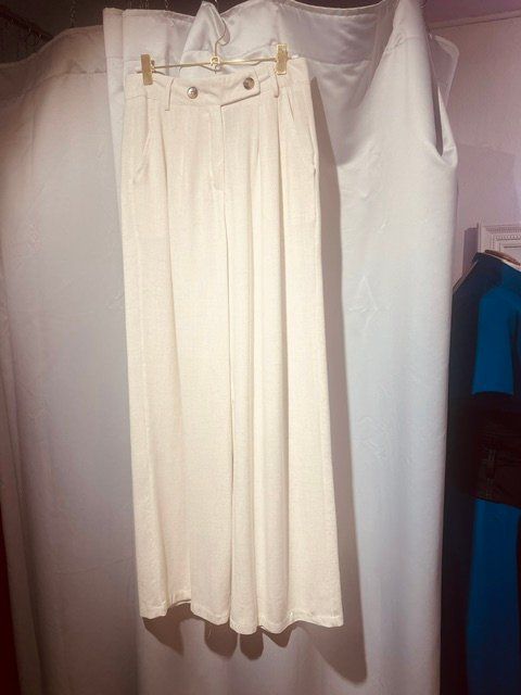 Pantaloni: Leinen Sommerhose beige – Nuovo e nell'imballaggio originale da Zürich venduto da Naebeli 2