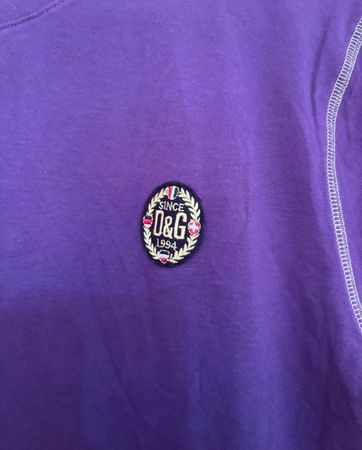 T-shirt Dolce & Gabbana violet taille M- style et confort ga