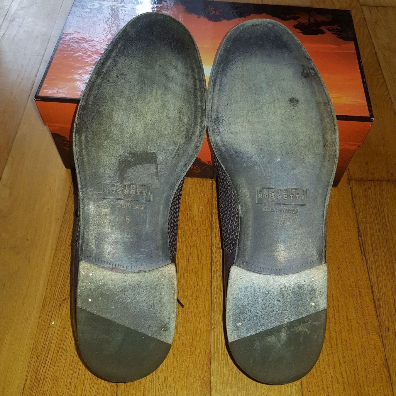 Scarpe da uomo: Fratelli Rossetti Schuhe Gr.41 – Nuovo (secondo la descrizione) da Basel venduto da Da-vid3 3