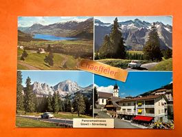 1970 Blick auf Giswil, Sarnersee und Obwaldnerberge