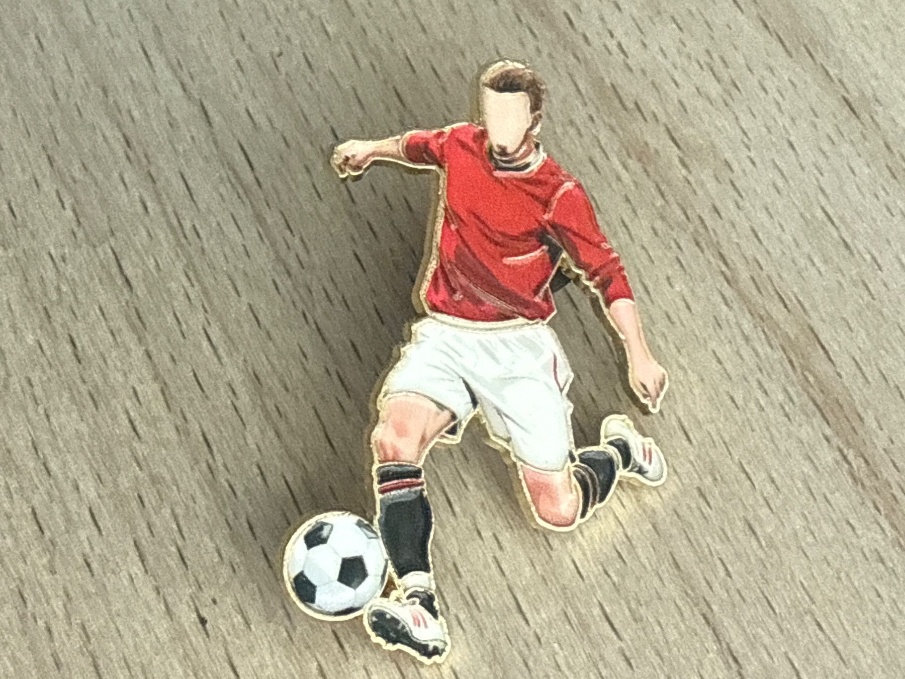 Placchette & Badge: Pin  Top Fussballspieler David Beckham – Usato da Glattbrugg venduto da Schweigmatt