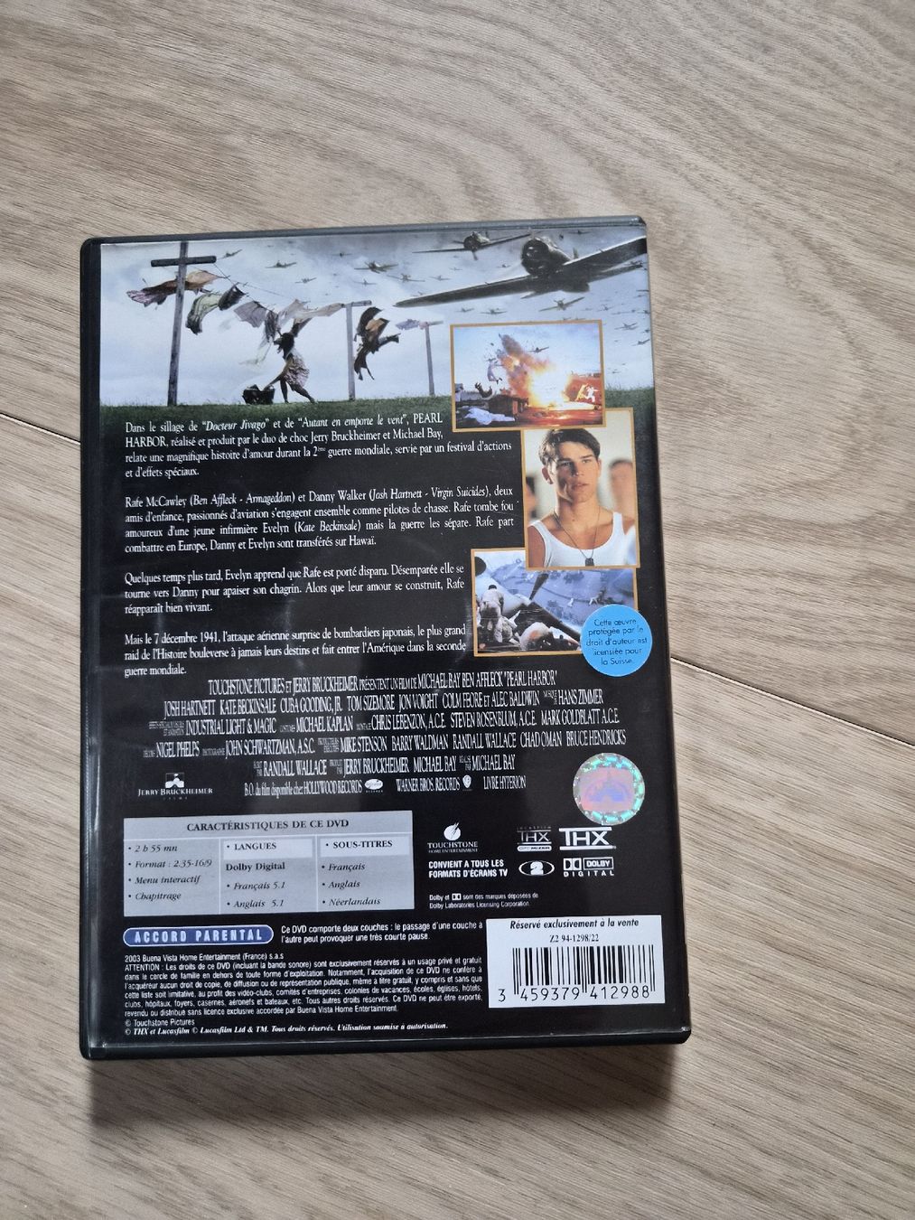 Tutti i DVDs: Pearl Harbor DVD - Edition Spéciale - Ben Affleck – Usato da La Joux FR venduto da car_ck96 2