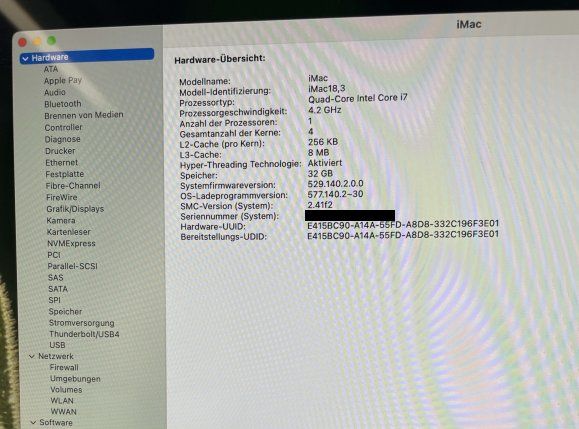 Apple PCs: iMac (27'', Mid 2017) – Gebraucht aus Zürich von ATP_Zuerich_AG 6