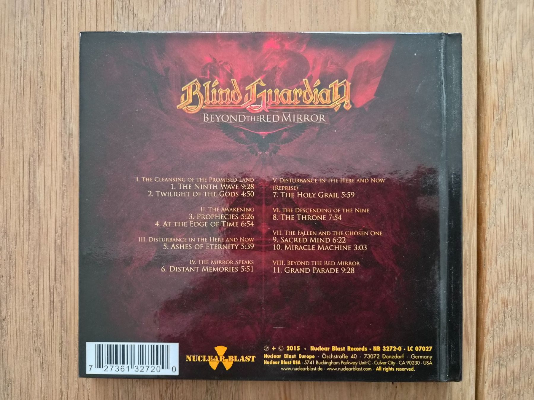 CDs: CD Blind Guardian - Beyond The Red Mirror, 2015 – Gebraucht aus Nebikon von Harley-Davidson01 1