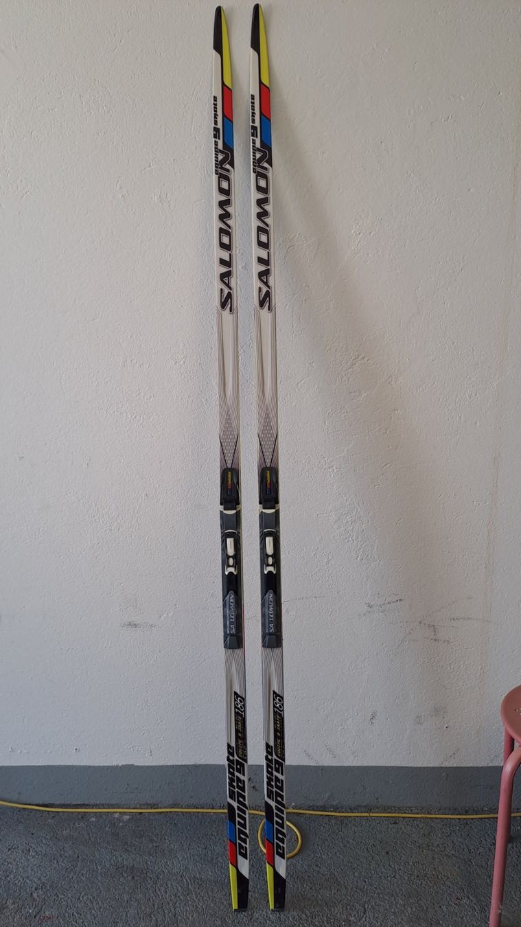 Salomon Sci: Langlauf Skate-Ski und Schuhe – Usato da Thun venduto da crisni