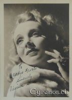 Virginia Bruce (1904-1982) Schauspielerin - Autogramm