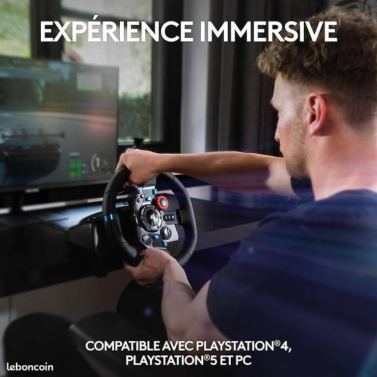 Manettes: Logitech G G29 Driving Force volant pour PS5, PS4, PC et Mac – D'occasion à Genève par nmz007 3