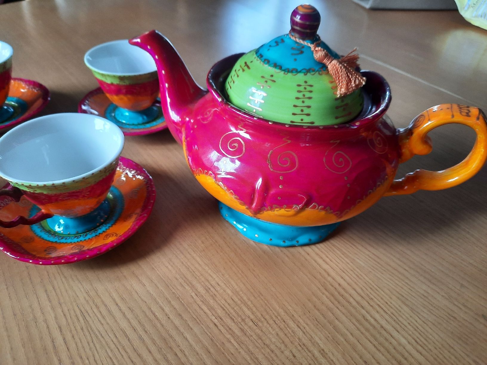 Set di piatti: Service à thé ou à café coloré – Usato da Delémont venduto da san_vkk9 1
