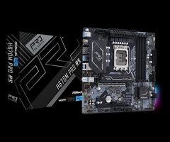 AsRock Mainboard H670M PRO RS (Intel,1700,DDR4,mATX)