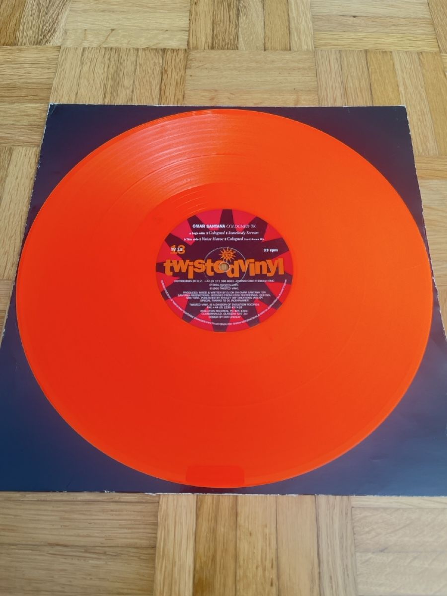 Dischi in vinile: Omar Santana Hardcore / Gabber Orange Vinyl – Usato da Wangen b. Olten venduto da break72 2