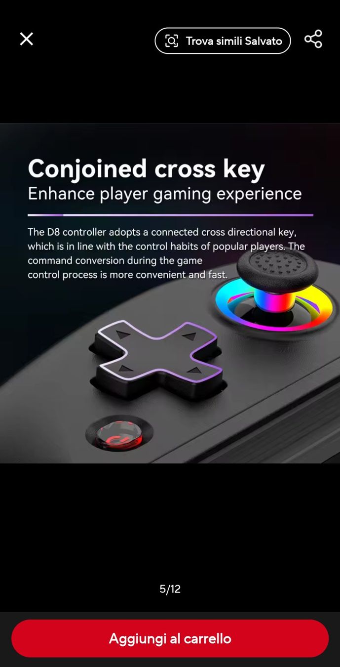 Controller: Bsp d8 rgb tablet controller drahtloser – Usato da Hinwil venduto da nagols 4