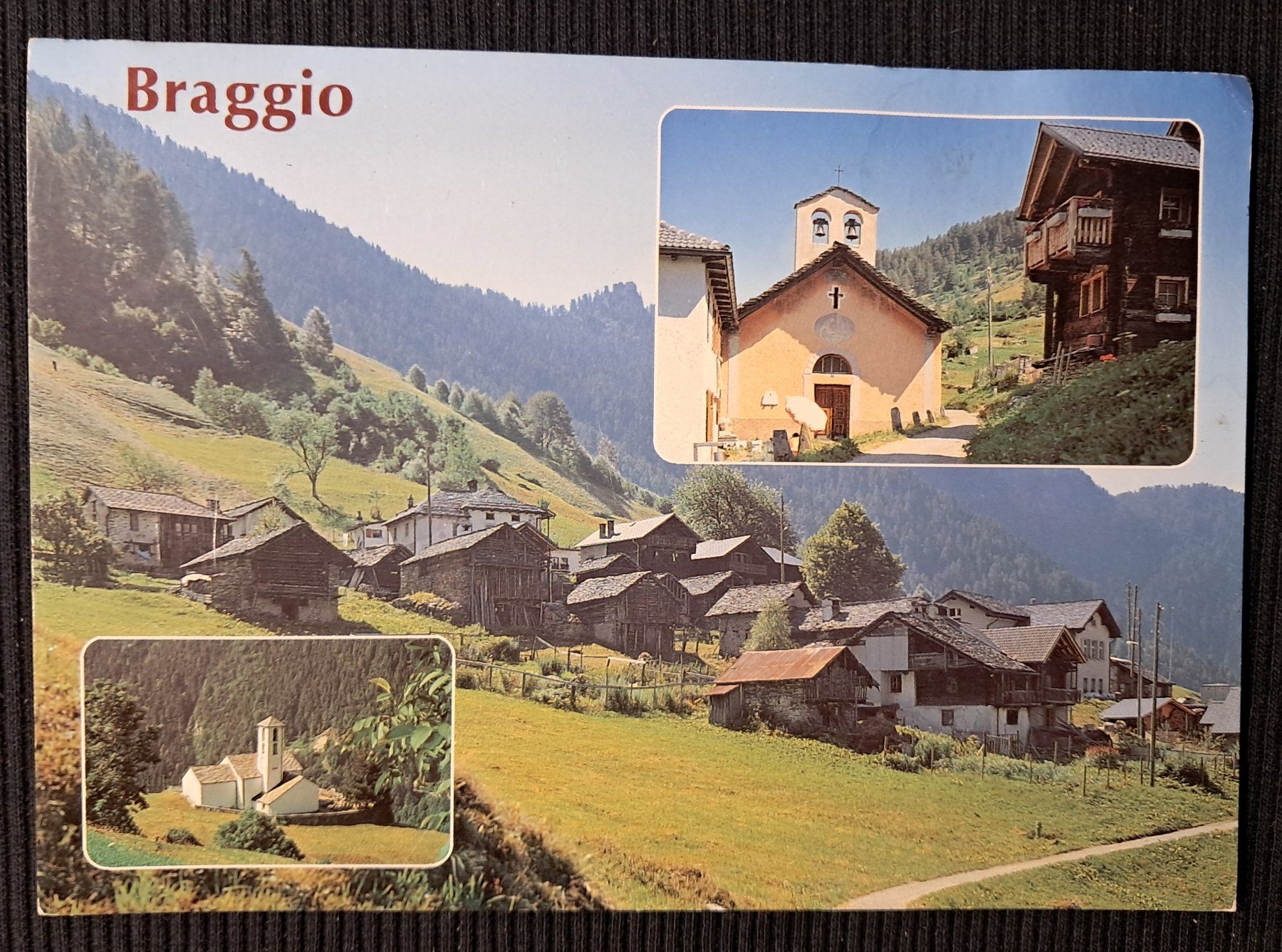 Cartoline postali: BRAGGIO 1989 - ALCUNI DIFETTI – Usato da Ponto Valentino venduto da giorgia06