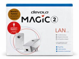 Powerline Adapter devolo Magic 2 LAN Starter Kit neu