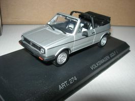 VW Golf 1 Cabrio 1974 * Detail Cars 1:43