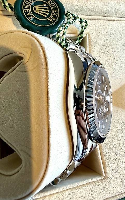 Rolex Orologi: Rolex Sky-Dweller blau – Nuovo e nell'imballaggio originale da Zürich venduto da zumbi1967 4