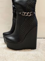 Plateu Wedge Boots, Gr. 39