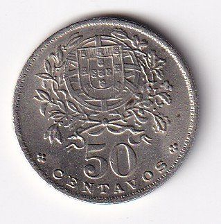 Tutti le monete: Portugal 50 centavos 1965s-ss – Usato da Neuchâtel venduto da karlpierrino 1