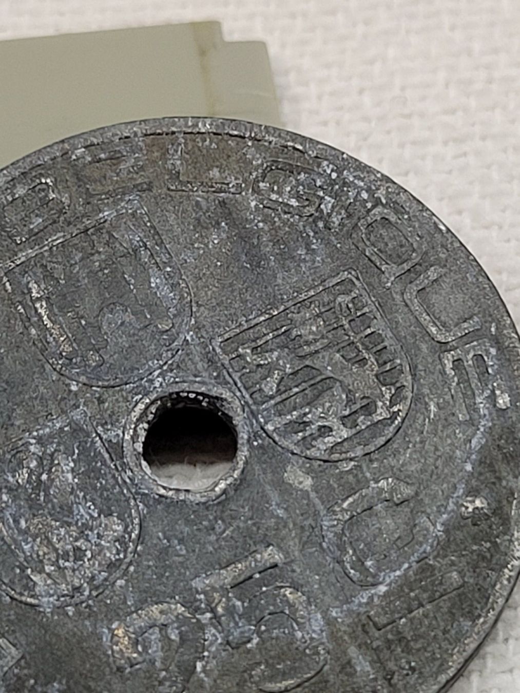 Tutti le monete: Pièce de 25 centimes Belge 1944 – Difettoso da La Chaux-de-Fonds venduto da reu_kx5l 2