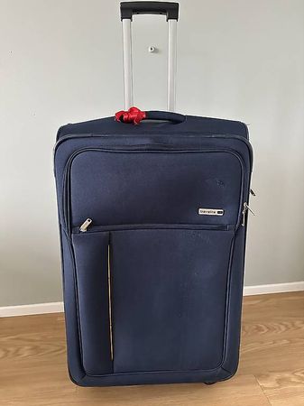 Travelite Trolley gross, blau, 4 Rollen, 76cm (100 Liter)