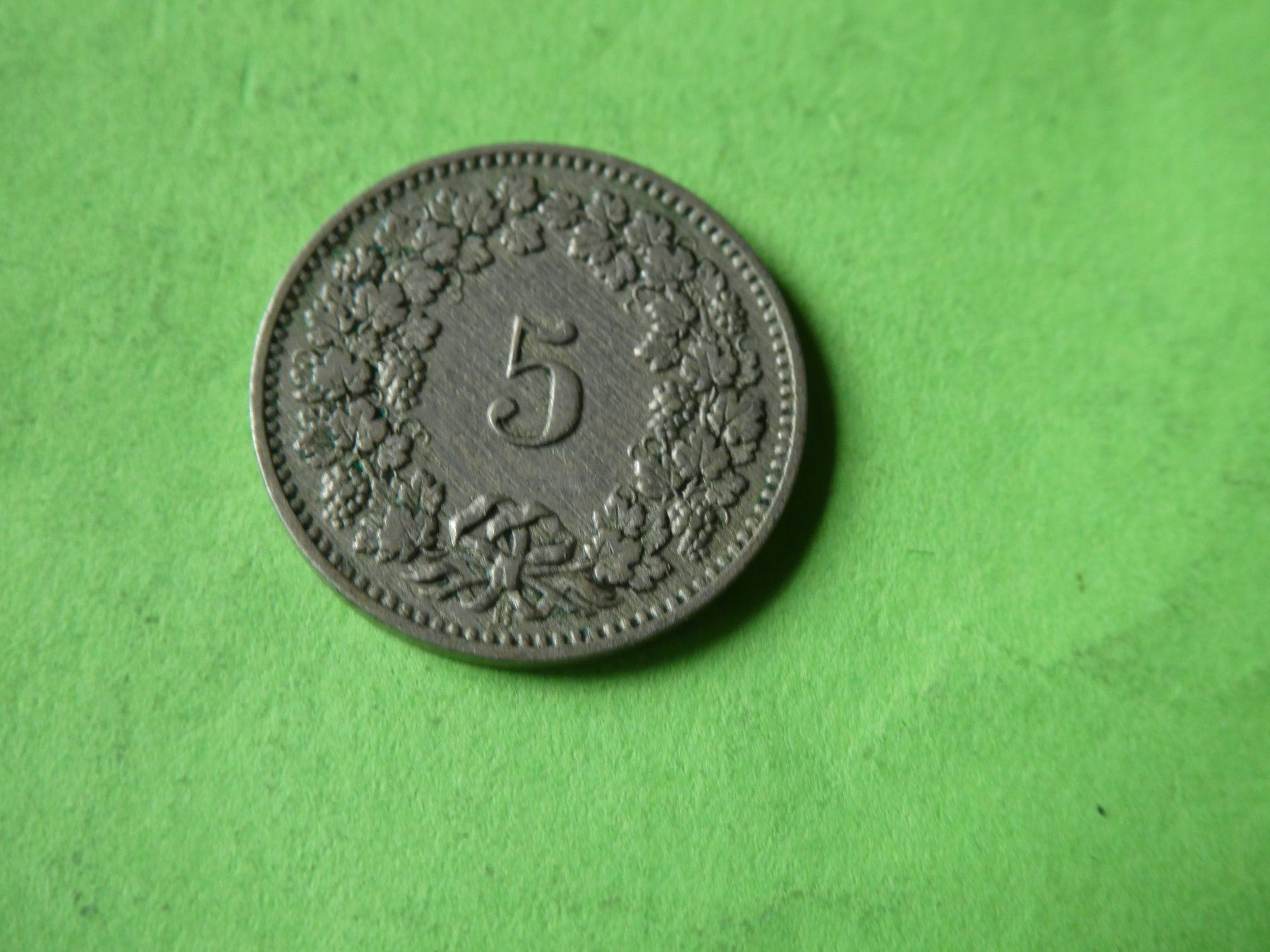 Tutti le monete: Schweiz 1888, 5 Rappen – Usato da Hinterforst venduto da Rohusri 1