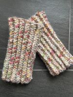 HANDGESTRICKTE PULSWÄRMER / HANDSTULPEN AUS ALPAKA 🦙 WOLLE