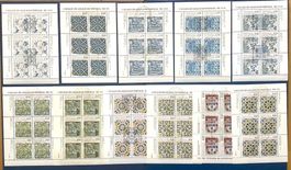 Portugal 1981-83 - 500 Jahre Azulejos - 11 Kleinbogen ET
