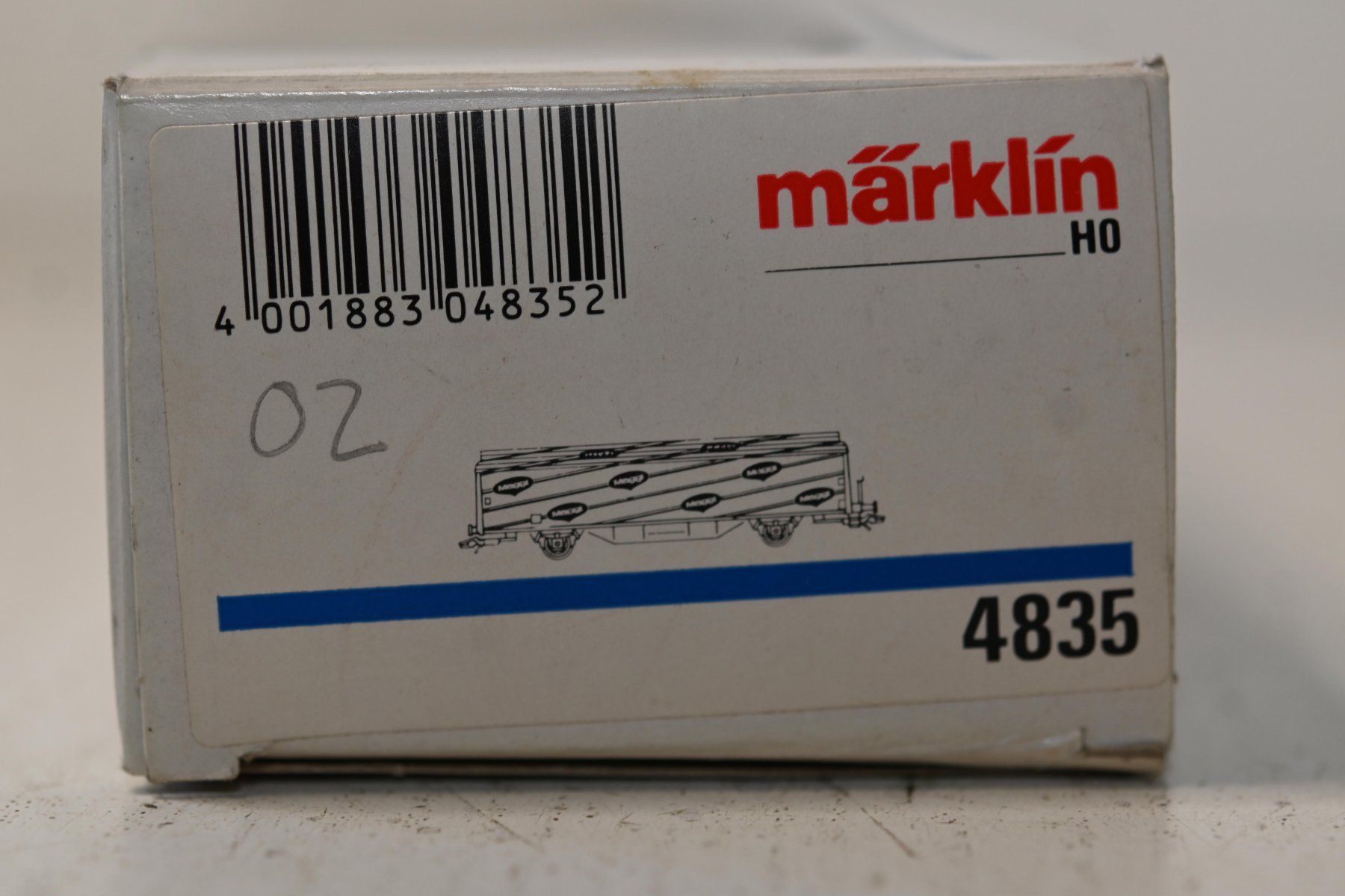Märklin Modellini di ferrovie: Hbis Maggi Märklin HO/AC mit OVP – Usato da Laupen ZH venduto da Zmoewe 8