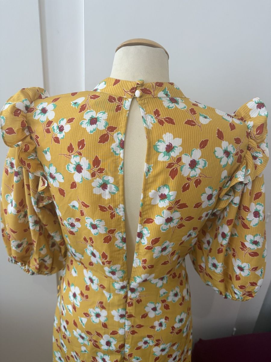 Vestiti: Robe fleurie jaune ASOS – Nuovo (secondo la descrizione) da Le Locle venduto da tchanatakoua 3