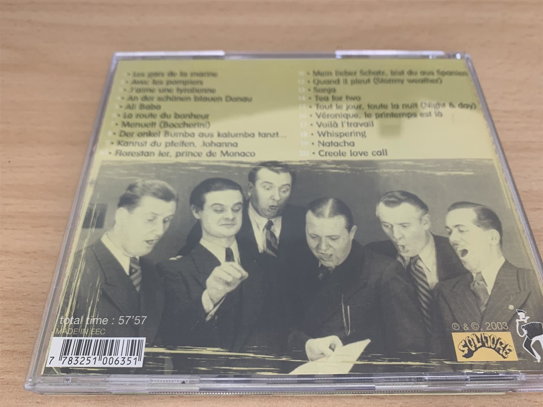 CD: Comedian Harmonists – Usato da Rikon im Tösstal venduto da Alpenmutz 1