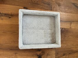 Kuscheliges Katzenbett/Hundebett - Grau
