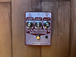 Death By Audio Soundwave Breakdown Fuzz Effektpedal