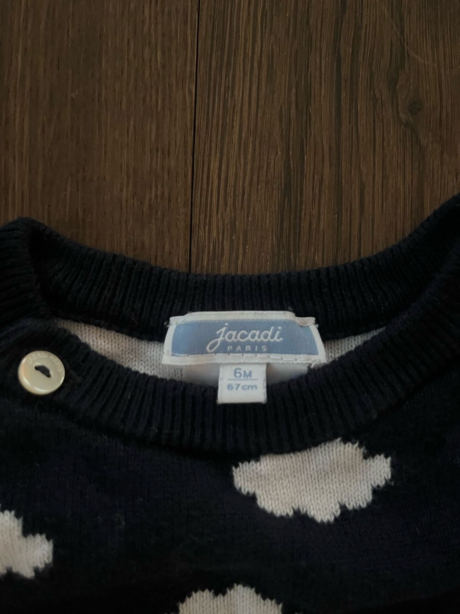 Jacadi Maglioni & Felpe: Jacadi Pullover dunkelblau Wolken Grösse 6M 67cm – Usato da Bern venduto da Amelie_suisse 1