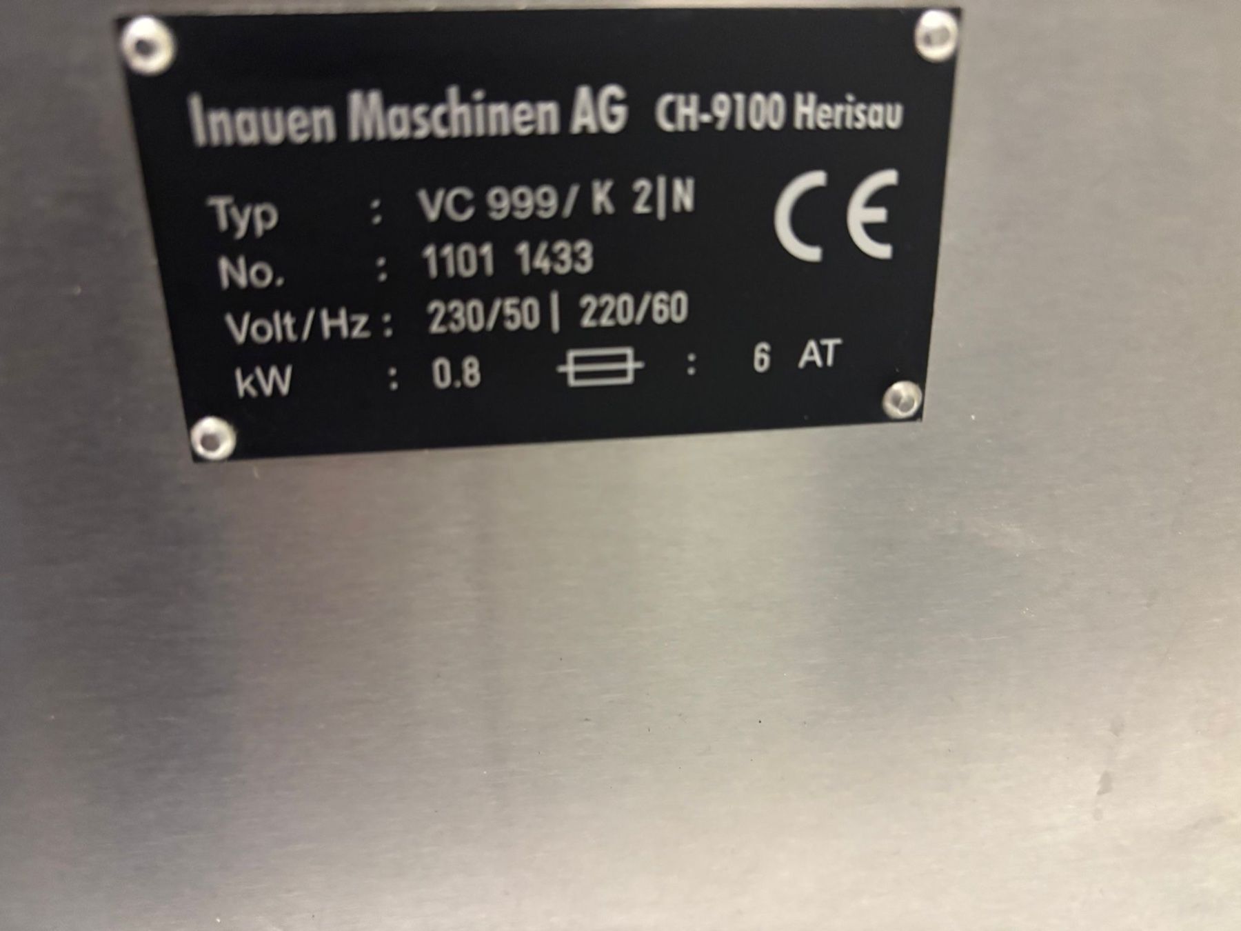 Vc999 Tutte le macchine: Vakuumiermaschine – Usato da Guntershausen venduto da Caroline_naef 1