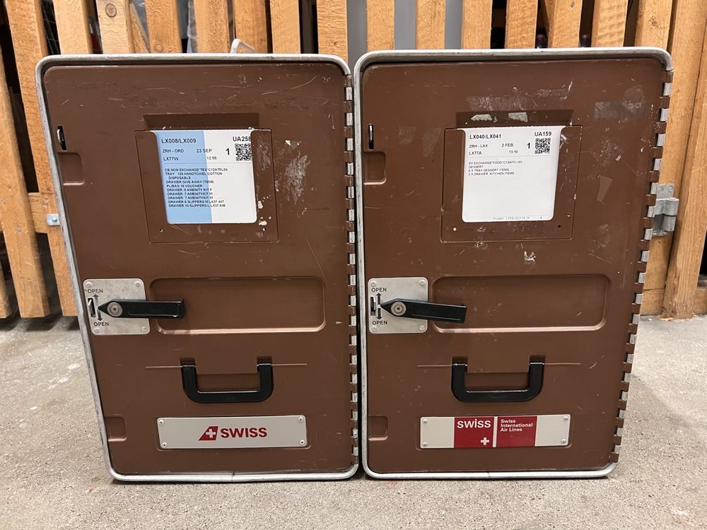 Swiss - 2 Airline Galley Container (Gebraucht) in Ostermundigen für CHF ...