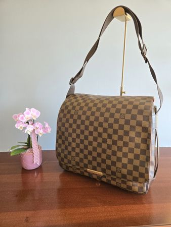 Louis Vuitton Umhaengetasche Damier Canvas Herren Tasche gut