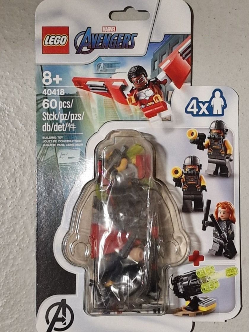 Lego Kit di costruzioni: Lego 40418 Marvel Avengers Minifigure Set – Nuovo e nell'imballaggio originale da Echichens venduto da aegis0129