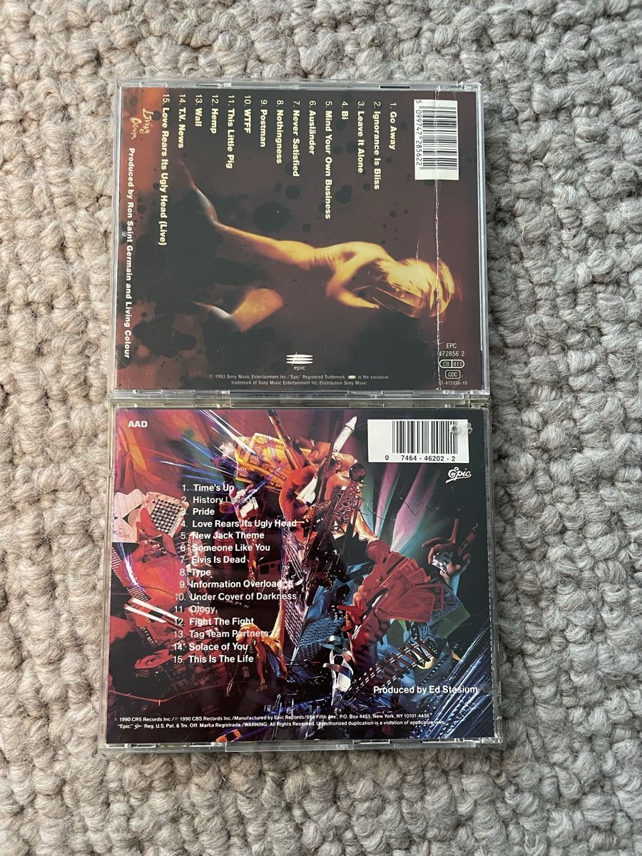 CDs: 2x Living Colour – Gebraucht aus Reinach AG von trigger7811 2
