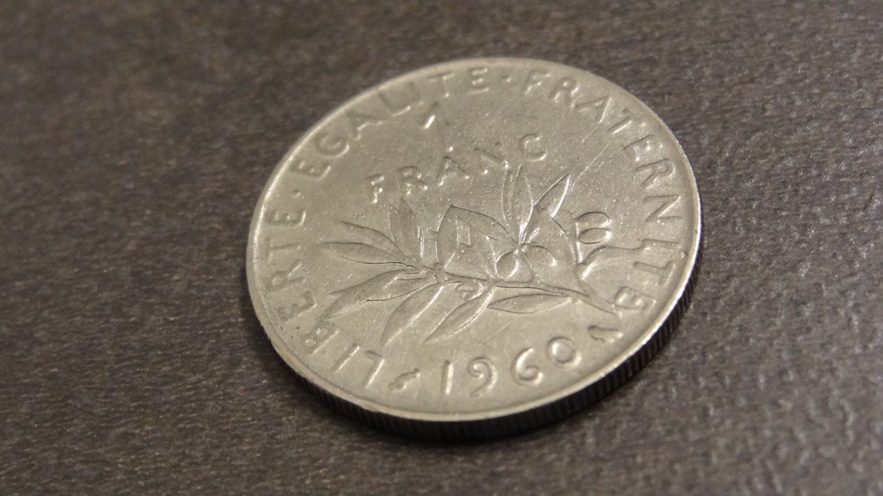 Tutti le monete: 1960 1 Franc Frankreich – Usato da Olten venduto da pechsisa1 1