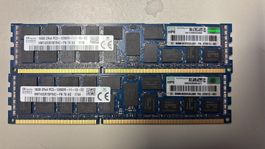 SKHynix 4x16Gb 2Rx4 PC3-12800R 64Gb RAM-Set