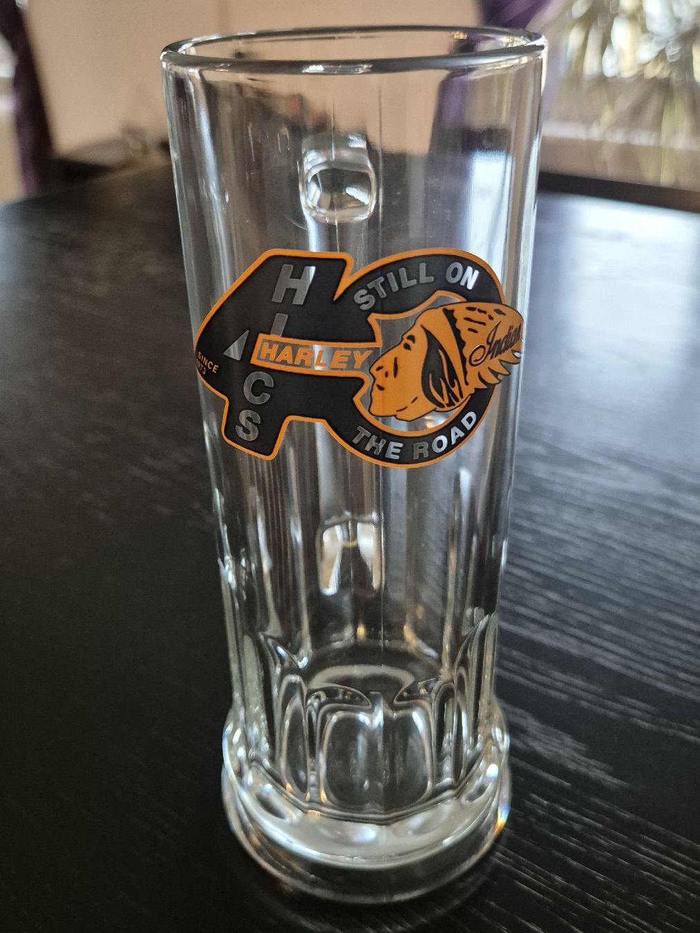 Harley-Davidson Bicchieri: Harley-Davidson, Indian Chope à bière – Usato da Le Locle venduto da CHEGUA 1